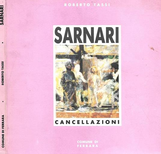 Sarnari. Cancellazioni - Roberto Tassi - copertina