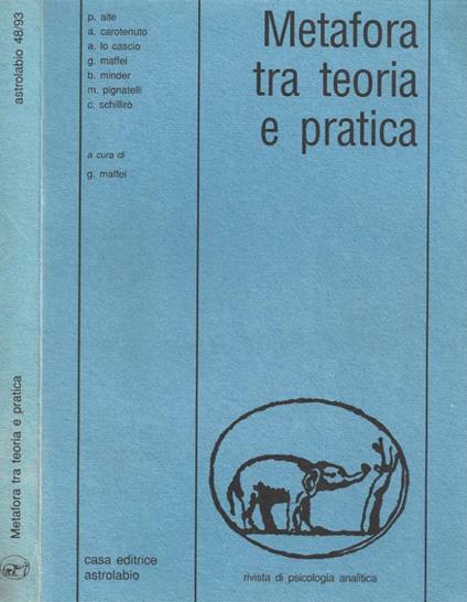 Metafora tra teoria e pratica - Giorgio Maffei - copertina