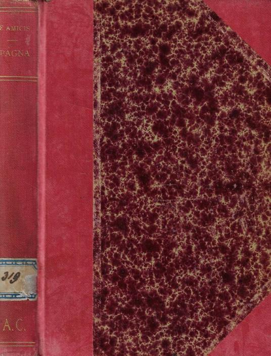 Spagna - Edmondo De Amicis - copertina