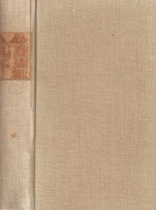 Aspettavamo un bimbo - Hans Fallada - copertina