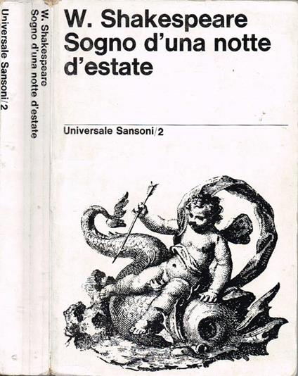 Sogno d'una notte d'estate - William Shakespeare - copertina