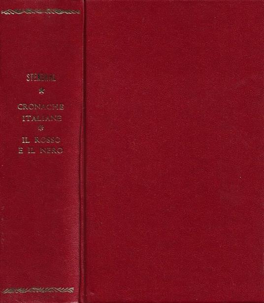Cronache Italiane - Il Rosso e il Nero - Stendhal - copertina