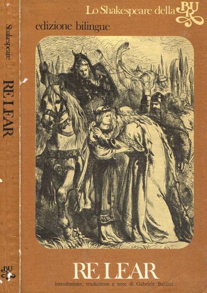 Re Lear - William Shakespeare - copertina