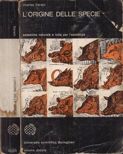 L' origine delle specie - Charles Darwin - copertina