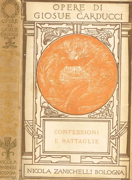 Confessioni e battaglie - Giosuè Carducci - copertina