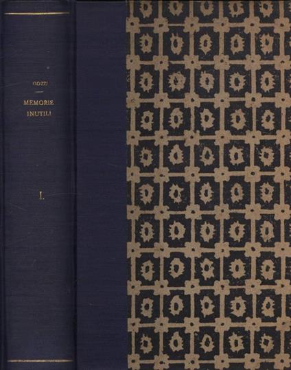 Memorie inutili - Carlo Gozzi - copertina