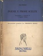 Poesie e prose scelte