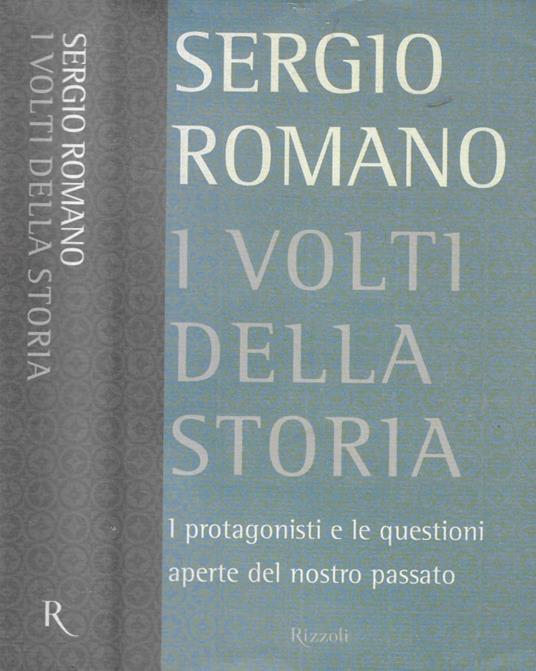 I volti della storia - Sergio Romano - copertina