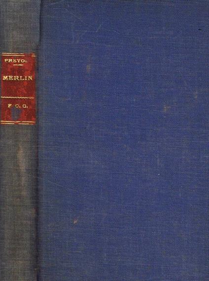 Merlin - Jean Prevost - copertina
