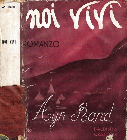 Noi vivi (We The Living) - Ayn Rand - copertina