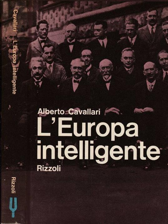 L' Europa intelligente - Alberto Cavallari - copertina
