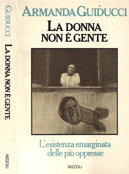 La donna non è gente - Armanda Guiducci - copertina