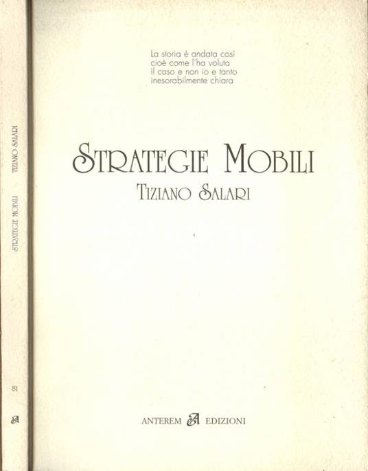Strategie mobili - Tiziano Salari - copertina