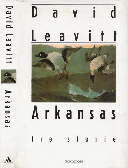 Arkansas - David Leavitt - copertina