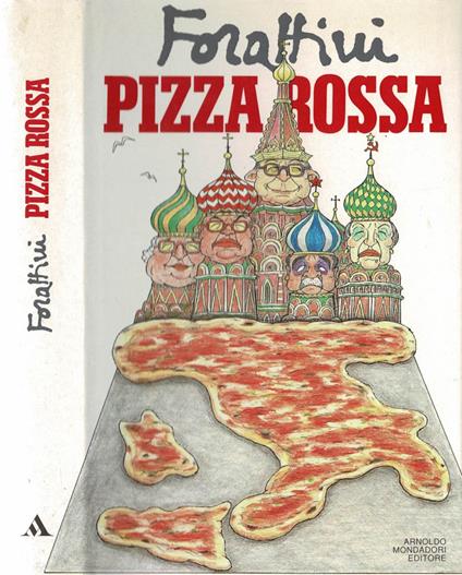 Pizza Rossa - Giorgio Forattini - copertina