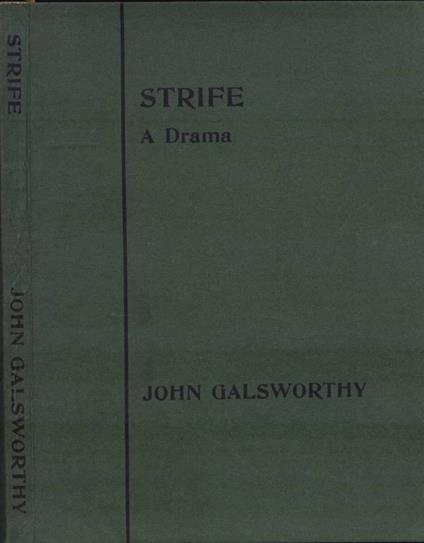 Strife - John Galsworthy - copertina