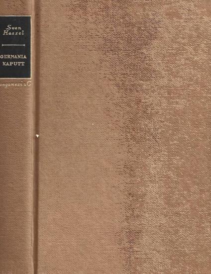 Germania Kaputt - Sven Hassel - copertina