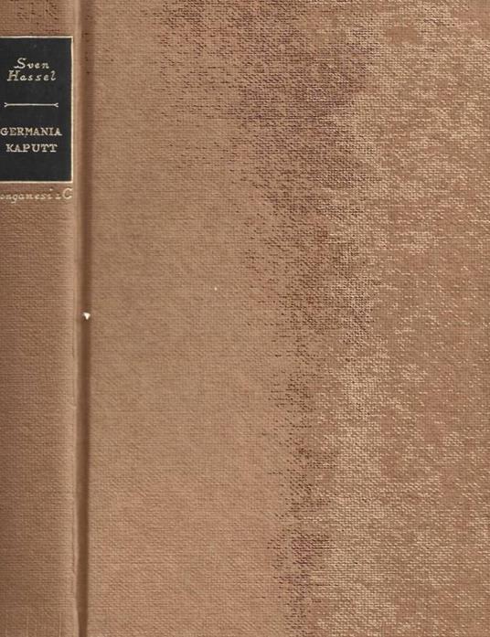 Germania Kaputt - Sven Hassel - copertina