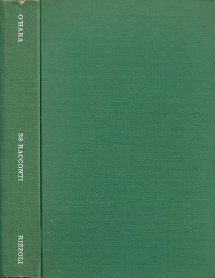 32 racconti - John O'Hara - copertina