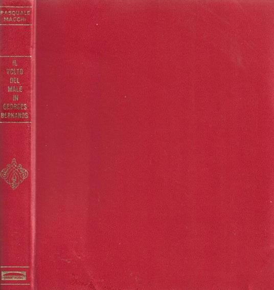 Il volto del male in Georges Bernanos - Pasquale Macchi - copertina
