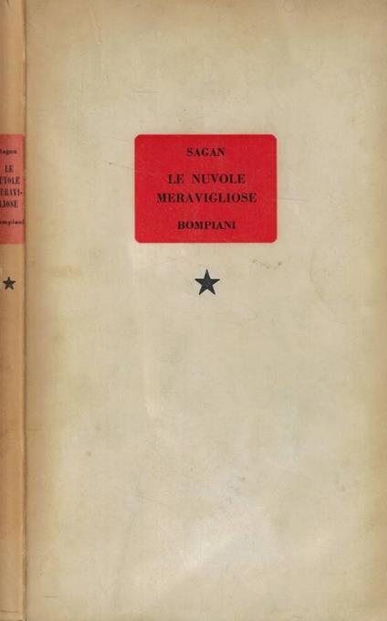 Le nuvole meravigliose - Françoise Sagan - copertina