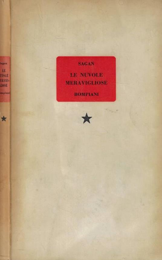 Le nuvole meravigliose - Françoise Sagan - copertina