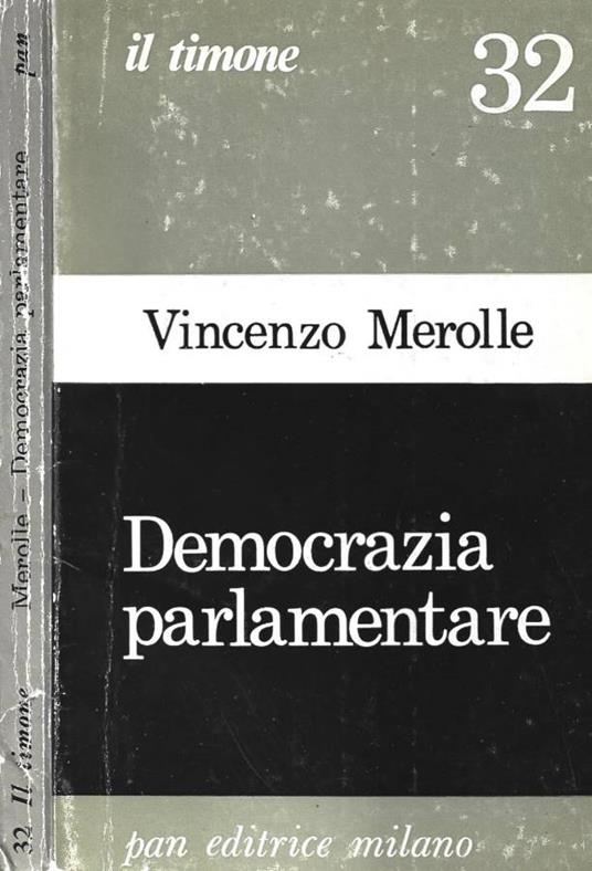 Democrazia parlamentare - Vincenzo Merolle - copertina
