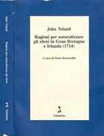 Ragioni per naturalizzare gli ebrei in Gran Bretagna e Irlanda 1714