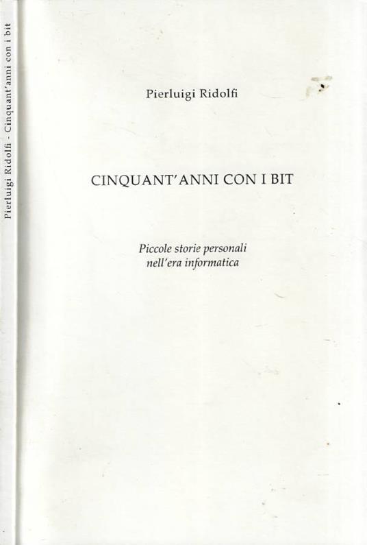 Cinquant'anni con i BIT - Pierluigi Ridolfi - copertina
