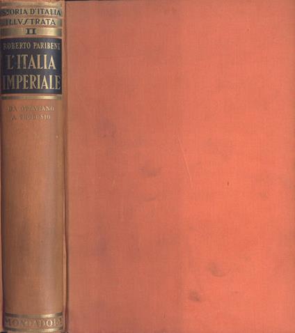 L' Italia imperiale - Roberto Paribeni - copertina