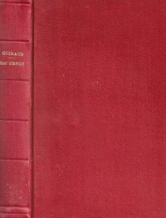 Saint Dominique (1170-1221) - Jean Guiraud - copertina