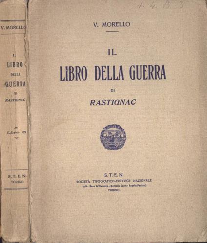 Il libro della guerra di Rastignac - Vincenzo Morello - copertina