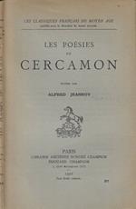 Les poésies de Cercamon
