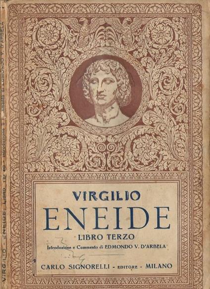 Eneide. Libro Terzo - Publio Virgilio Marone - copertina
