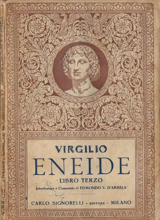Eneide. Libro Terzo - Publio Virgilio Marone - copertina