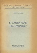 Il Canto XXXIII del Paradiso