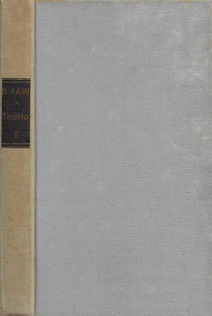 Uomo e Superuomo - Bernard Shaw - copertina