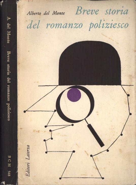 Breve storia del romanzo poliziesco - Alberto Del Monte - copertina