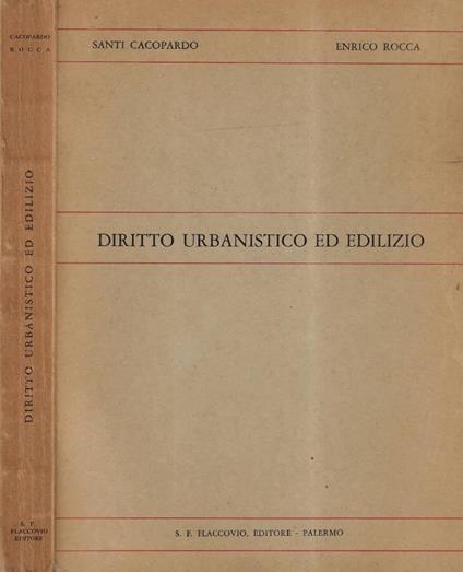 Diritto urbanistico ed edilizio - copertina