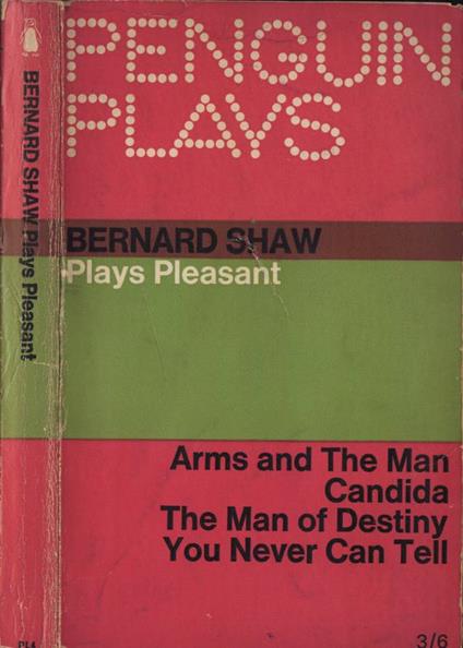 Plays pleasant - Bernard Shaw - copertina