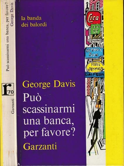 Può scassinarmi una banca per favore? - George Davis - copertina