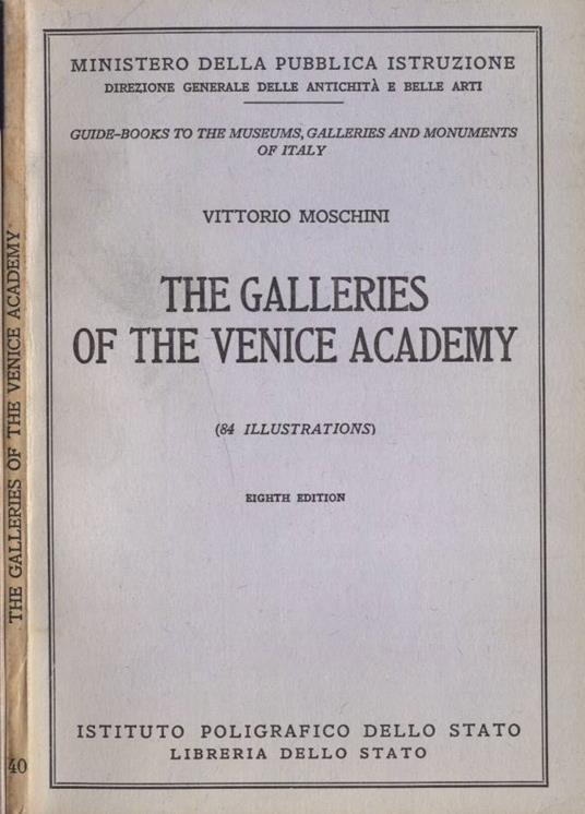 The galleries of the Venice Academy - copertina