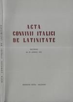 Acta convivii italici de latinitate