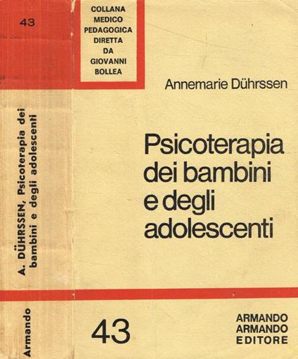 Psicoterapia dei bambini e degli adolescenti - copertina