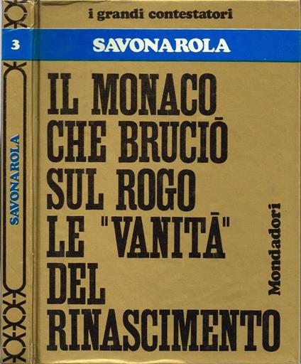 Savonarola - copertina