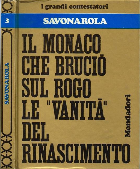 Savonarola - copertina