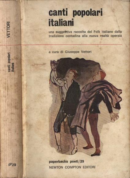 Canti popolari italiani - copertina