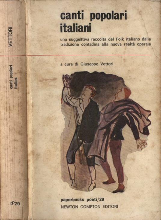 Canti popolari italiani - copertina