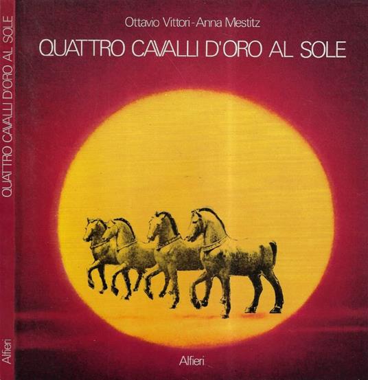 Quattro cavalli d'oro al sole - copertina