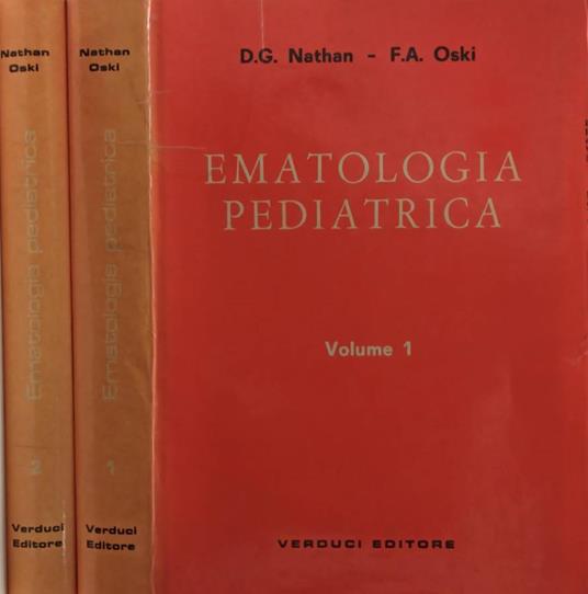 Ematologia pediatrica Vol.I-II - copertina